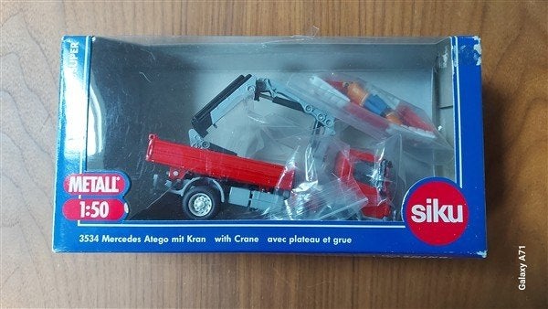 Siku 3534 Mercedes Actros - 2, Ophalen of Verzenden, Zo goed als nieuw, Bus of Vrachtwagen, SIKU