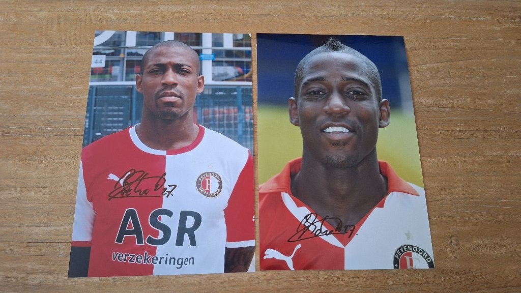 Foto 20x30cm met handtekening; Ruben Schaken # Feyenoord, Ophalen of Verzenden, Nieuw, Feyenoord, Overige typen