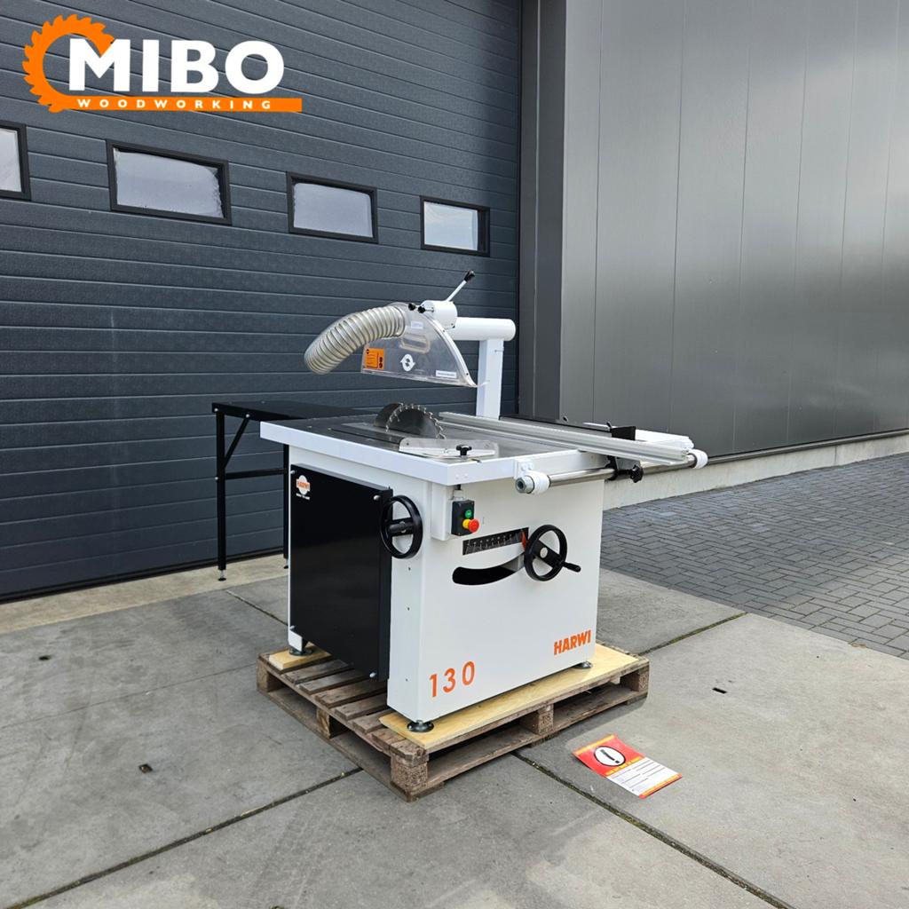 Harwi 130 Cirkelzaag schulpzaag *** Demo nieuw model, Doe-het-zelf en Verbouw, Gereedschap | Zaagmachines, Cirkelzaag, 70 mm of meer