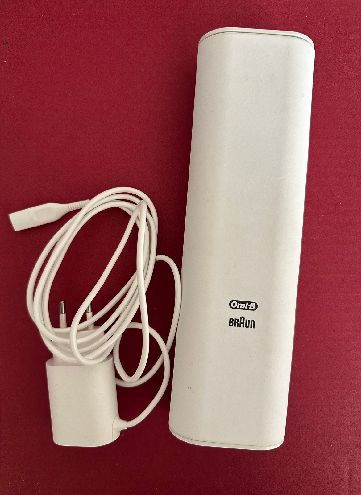 Braun Oral B tandenborstel reisetui met oplader, Ophalen, Gebruikt, Tandenborstel