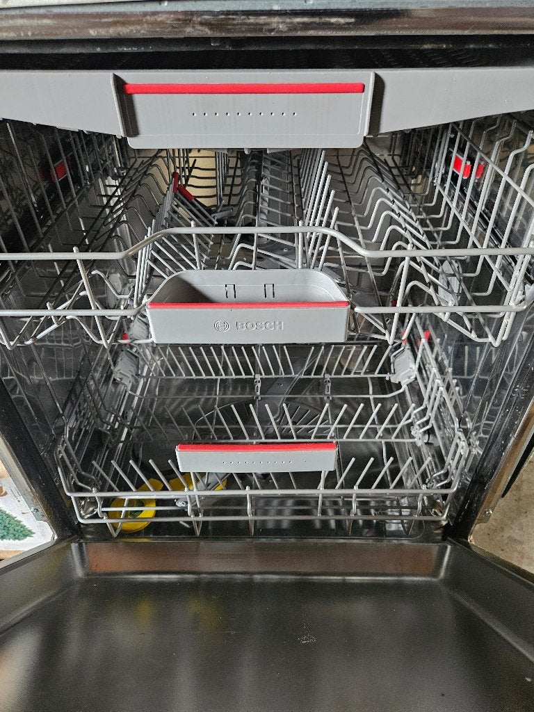Bosch Exclusiv vaatwasser half geïntegreerd, Ophalen, Gebruikt, Eco programma, Inbouw