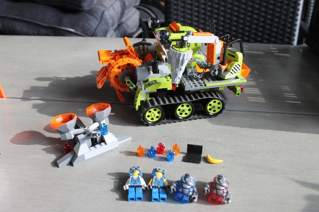lego powerminers cristal sweeper 8961, Overige thema's, Lego, Ophalen of Verzenden, Zo goed als nieuw