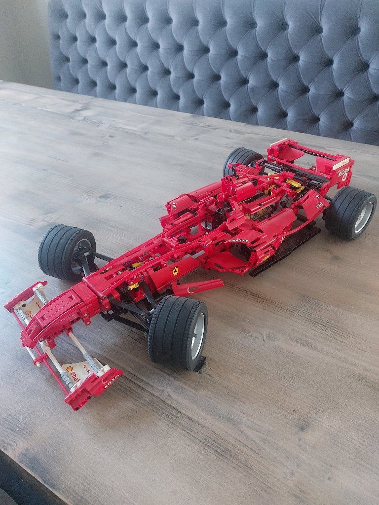 Lego Racers 8674 Ferrari F1, Ophalen of Verzenden, Zo goed als nieuw, Lego, Racers
