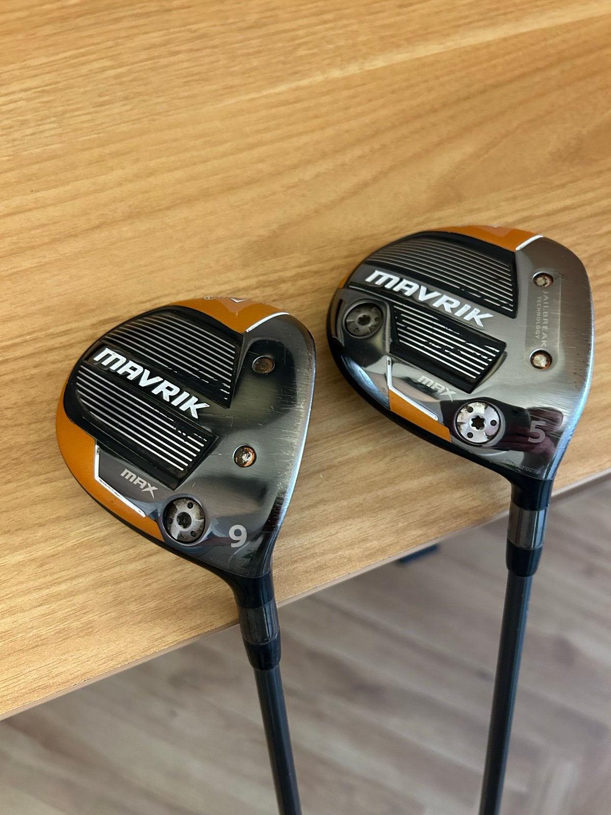 Callaway Mavrik houten 5 & houten 9, Ophalen of Verzenden, Gebruikt, Club, Callaway