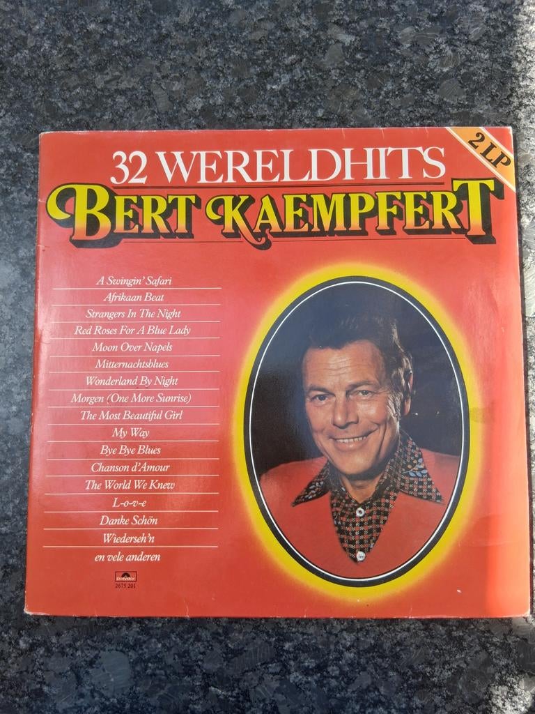 Bert Kaempfert - 32 Wereldhits (2LP), Ophalen of Verzenden, 1970 - 1979, Gebruikt, Boxset