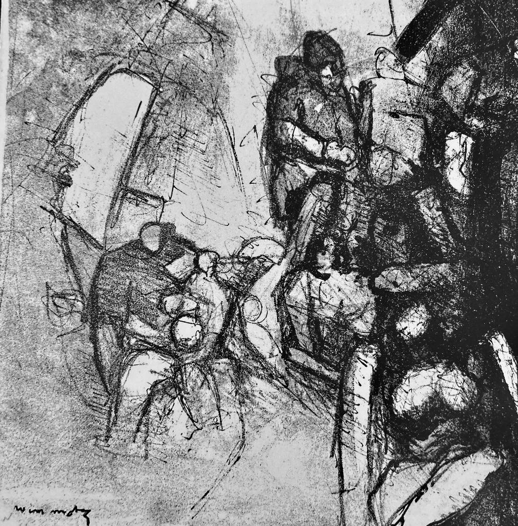 Zeefdruk Wim Motz, Verzenden