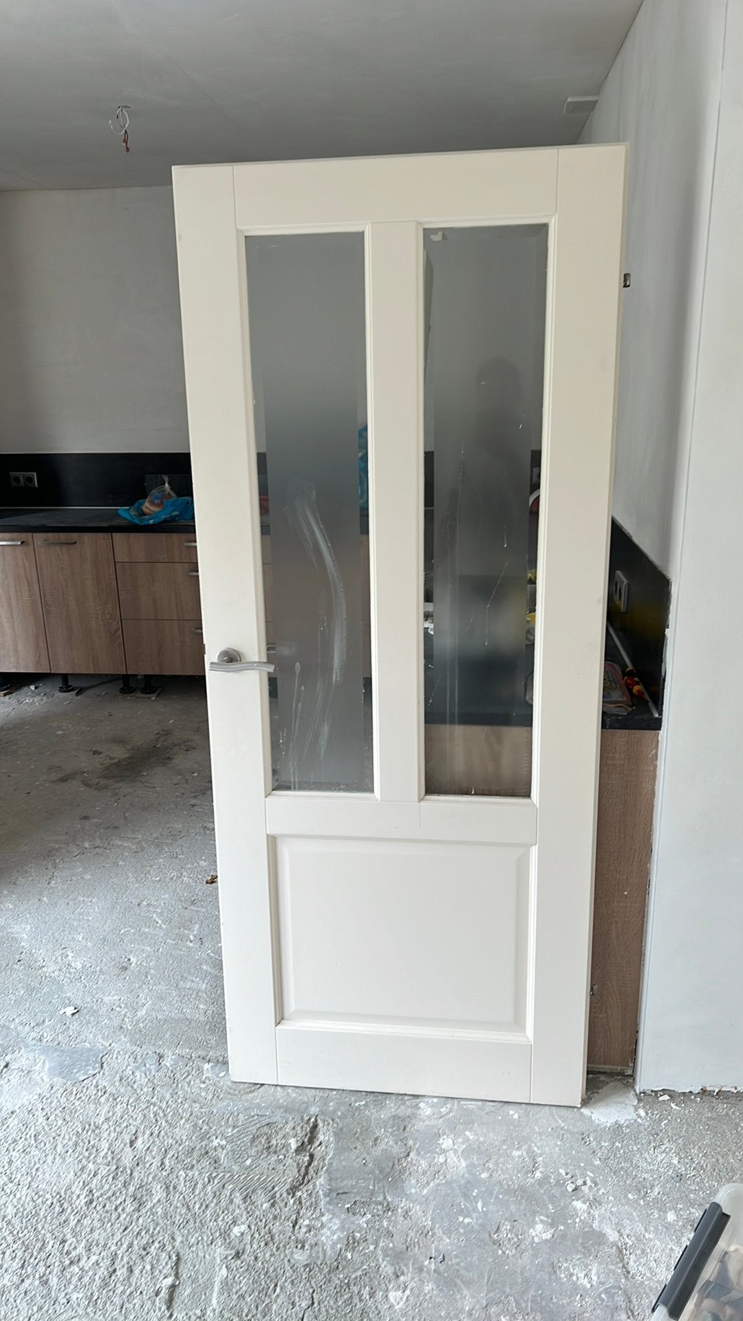 Massief houten binnendeur 83x201,5, Doe-het-zelf en Verbouw, Ophalen, Gebruikt, Binnendeur, 200 tot 215 cm