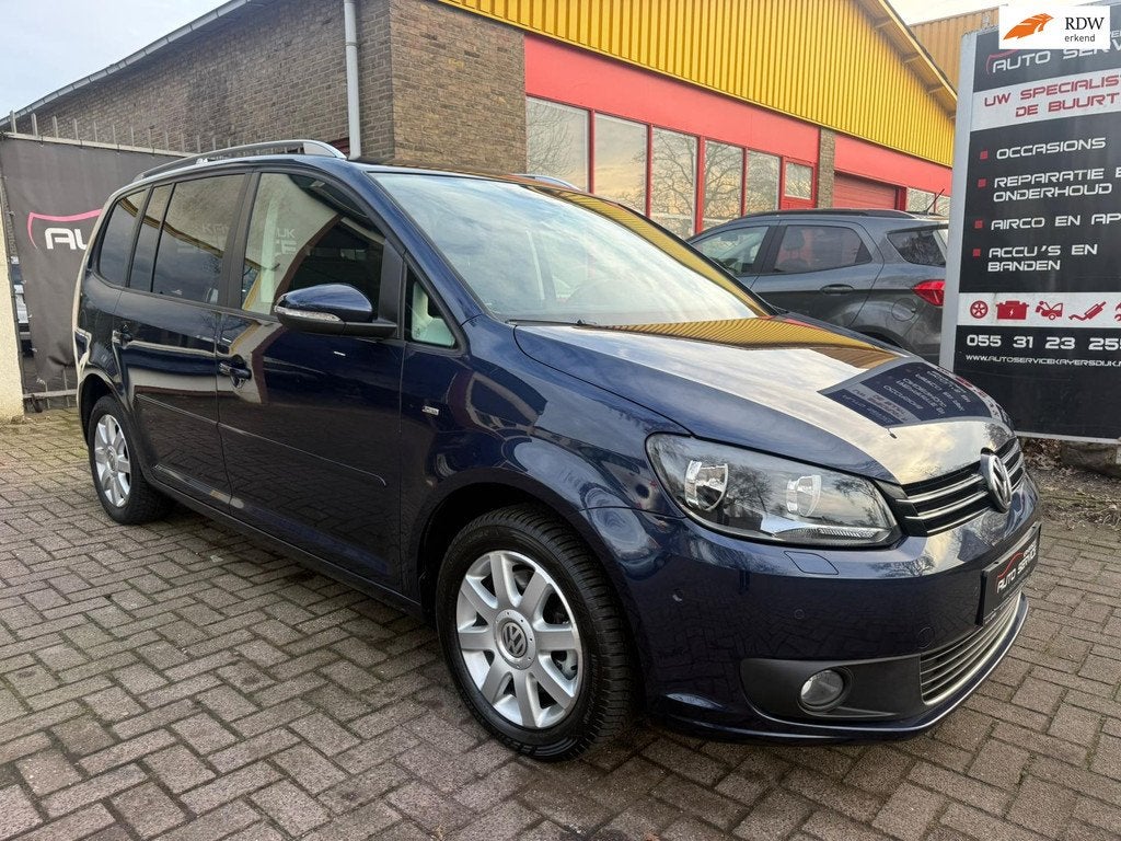 Volkswagen Touran 1.4 TSI Comfortline EcoFuel 7p. Airco|LMV|, Auto's, Volkswagen, Bedrijf, Te koop, Touran, ABS, Airbags, Airconditioning