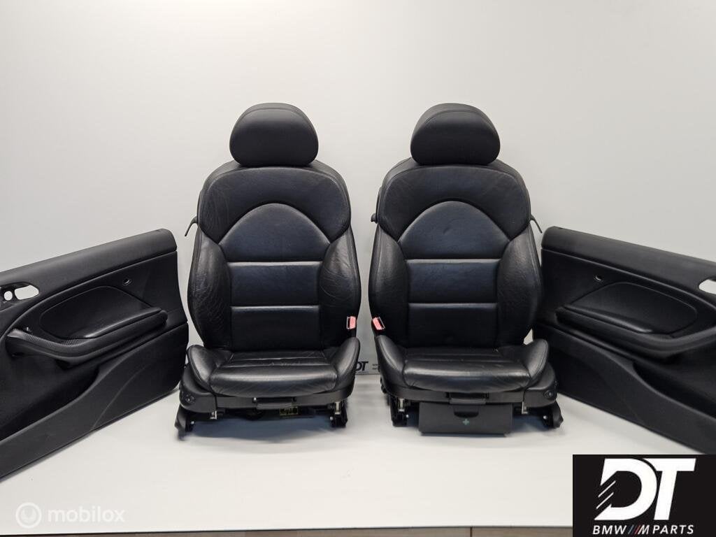 Interieur BMW E46 M3 Coupé Nappa leer zwart, Gebruikt, Ophalen of Verzenden, BMW