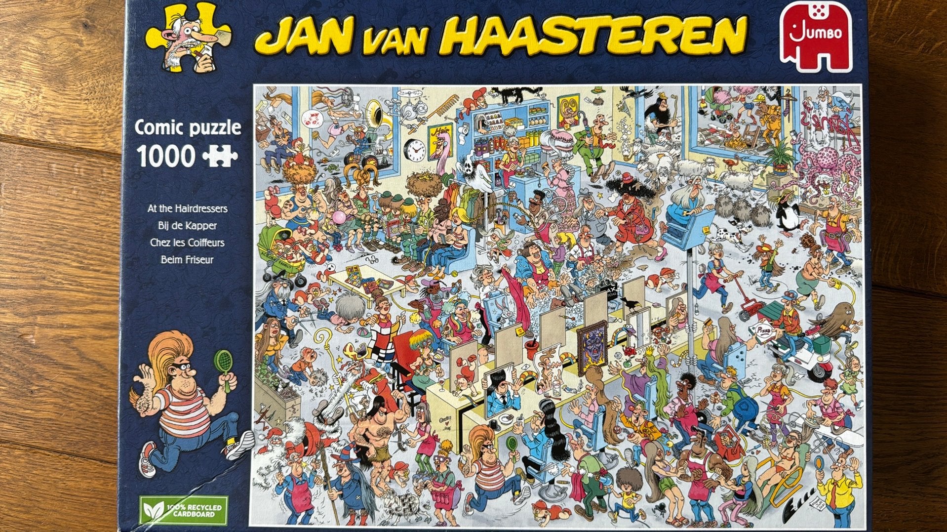 Van Haasteren : Bij de kapper, Ophalen, 500 t/m 1500 stukjes, Zo goed als nieuw