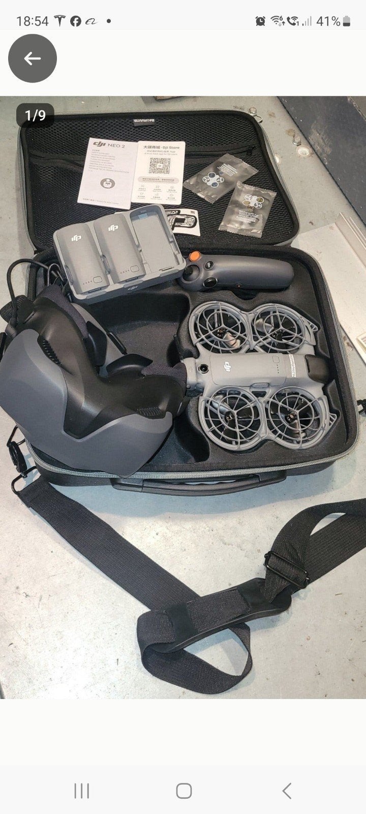 DJI Neo 2 Motion Fly More Combo + Goggles N3 & RC Motion 3 –, Ophalen, Zo goed als nieuw