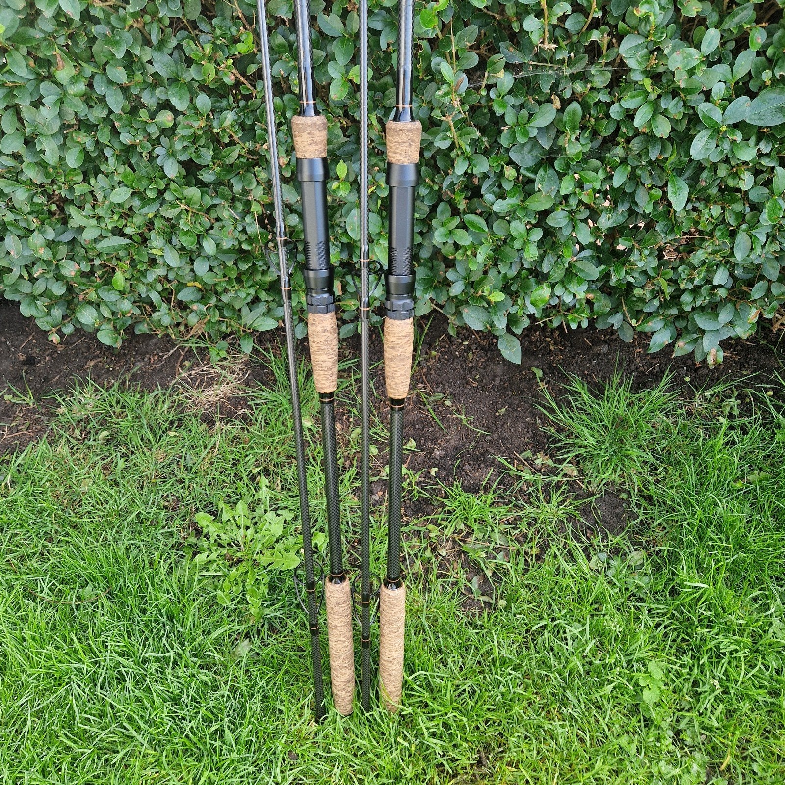 Tekoop 10ft 3lb handgemaakte unieke karperhengels nieuw., Ophalen of Verzenden, Nieuw, Werphengel