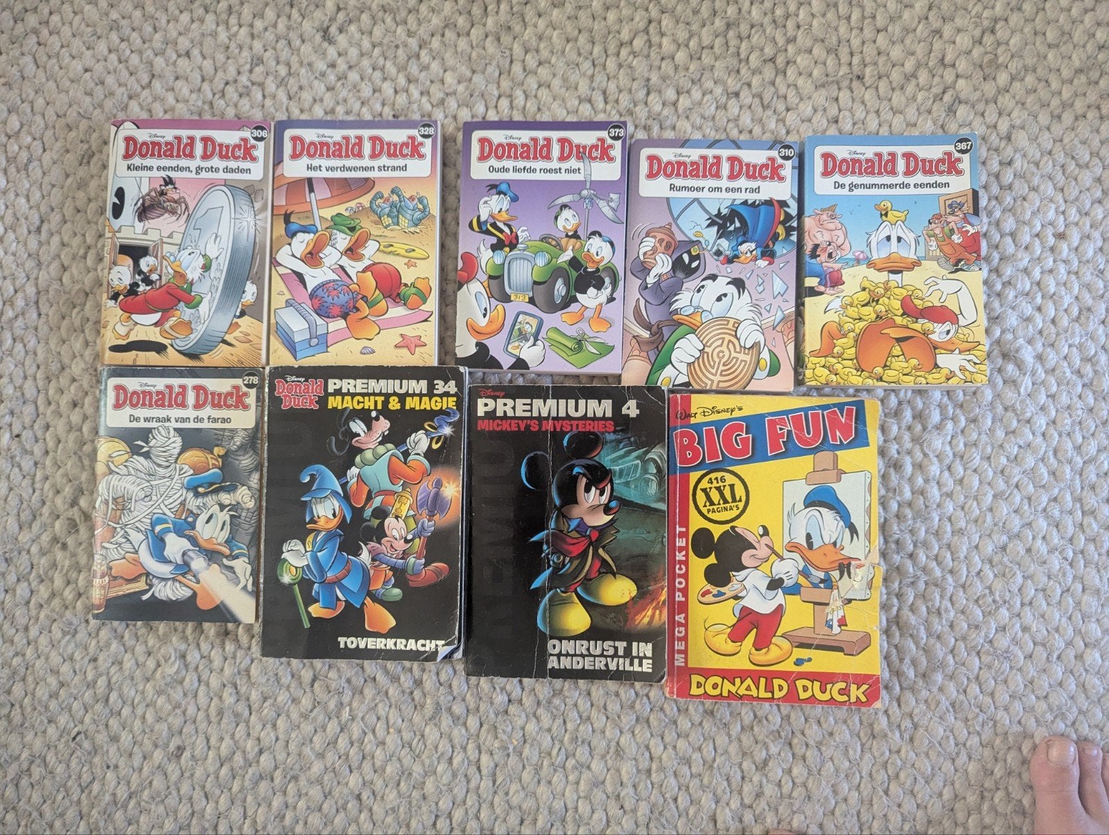 Donald Duck stripboeken collectie, Boeken, Stripboeken, Meerdere stripboeken, Ophalen, Gelezen, Walt Disney