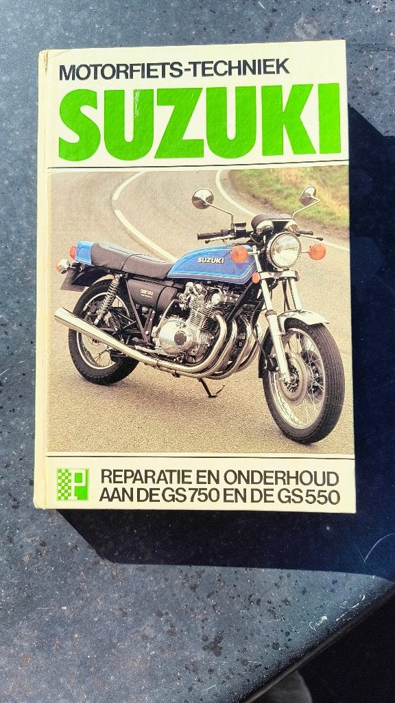 Suzuki GS 750/550 Onderhoudshandboek, Motoren, Handleidingen en Instructieboekjes, Verzenden, Suzuki