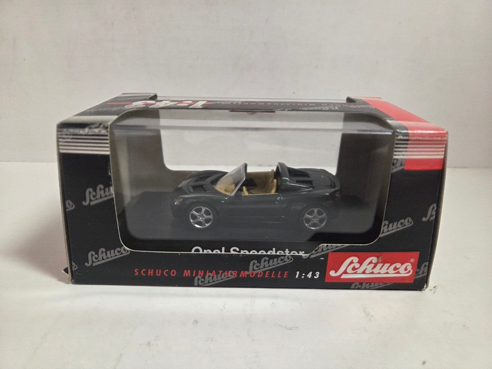 Schuco Opel Speedster 1:43, Hobby en Vrije tijd, Modelauto's | 1:43, Auto, ., Ophalen of Verzenden, Zo goed als nieuw
