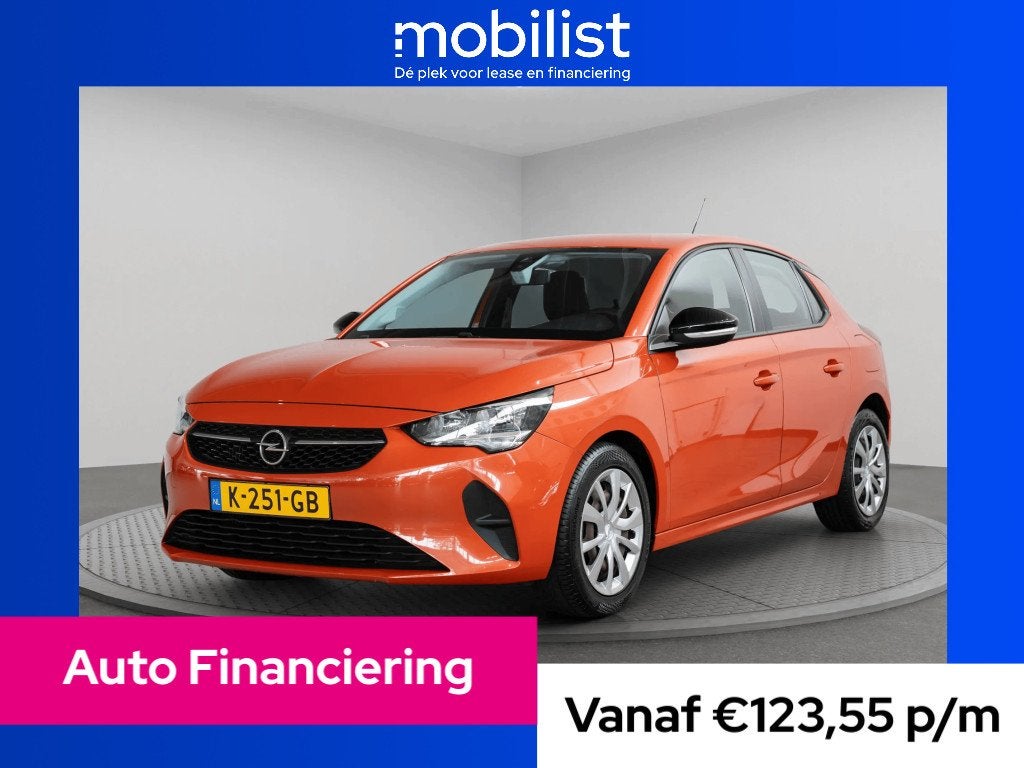 Opel Corsa 1.2 Edition (bj 2020), Gebruikt, Bluetooth, 49 €/maand, 102 pk