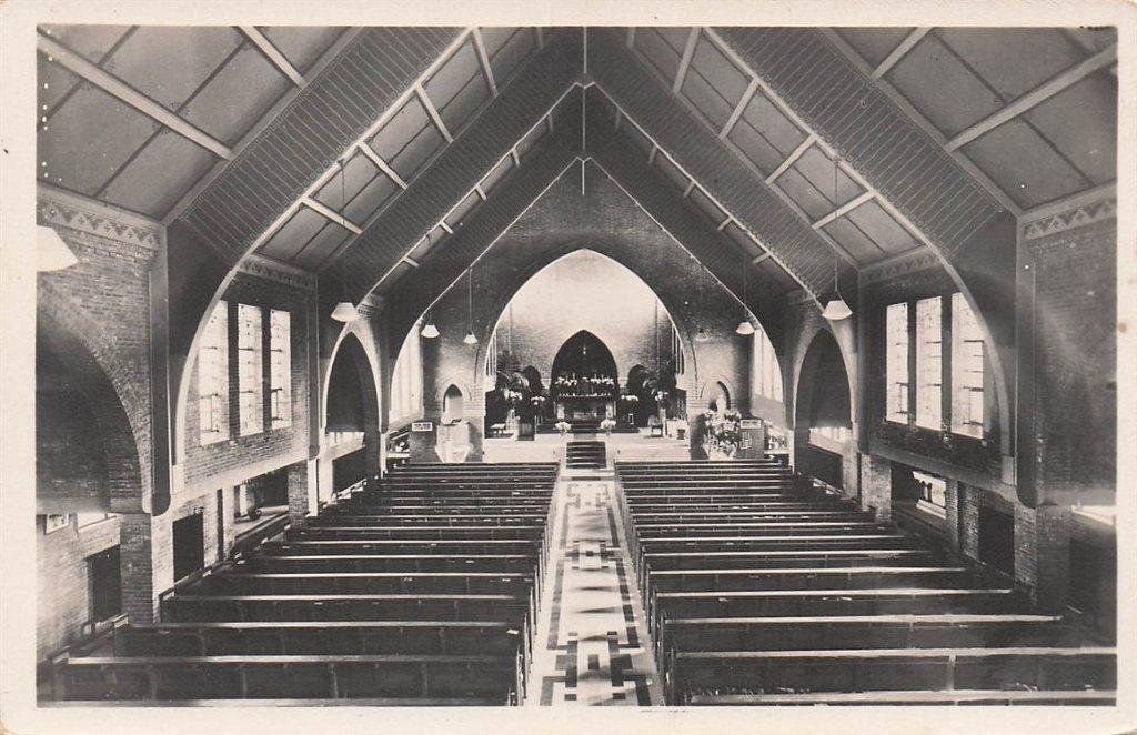 703-464-009 Interieur RK Kerk Koog aan de Zaan, Verzenden, Voor 1920, Noord-Holland