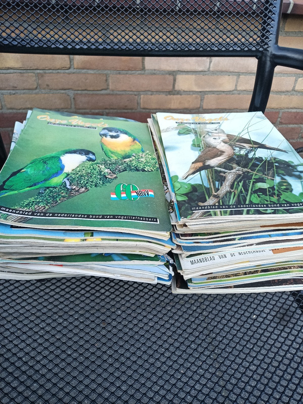 Tijdschriften Onze Vogels (1991-1998) - Complete collectie, Ophalen of Verzenden, Gelezen, Overige typen