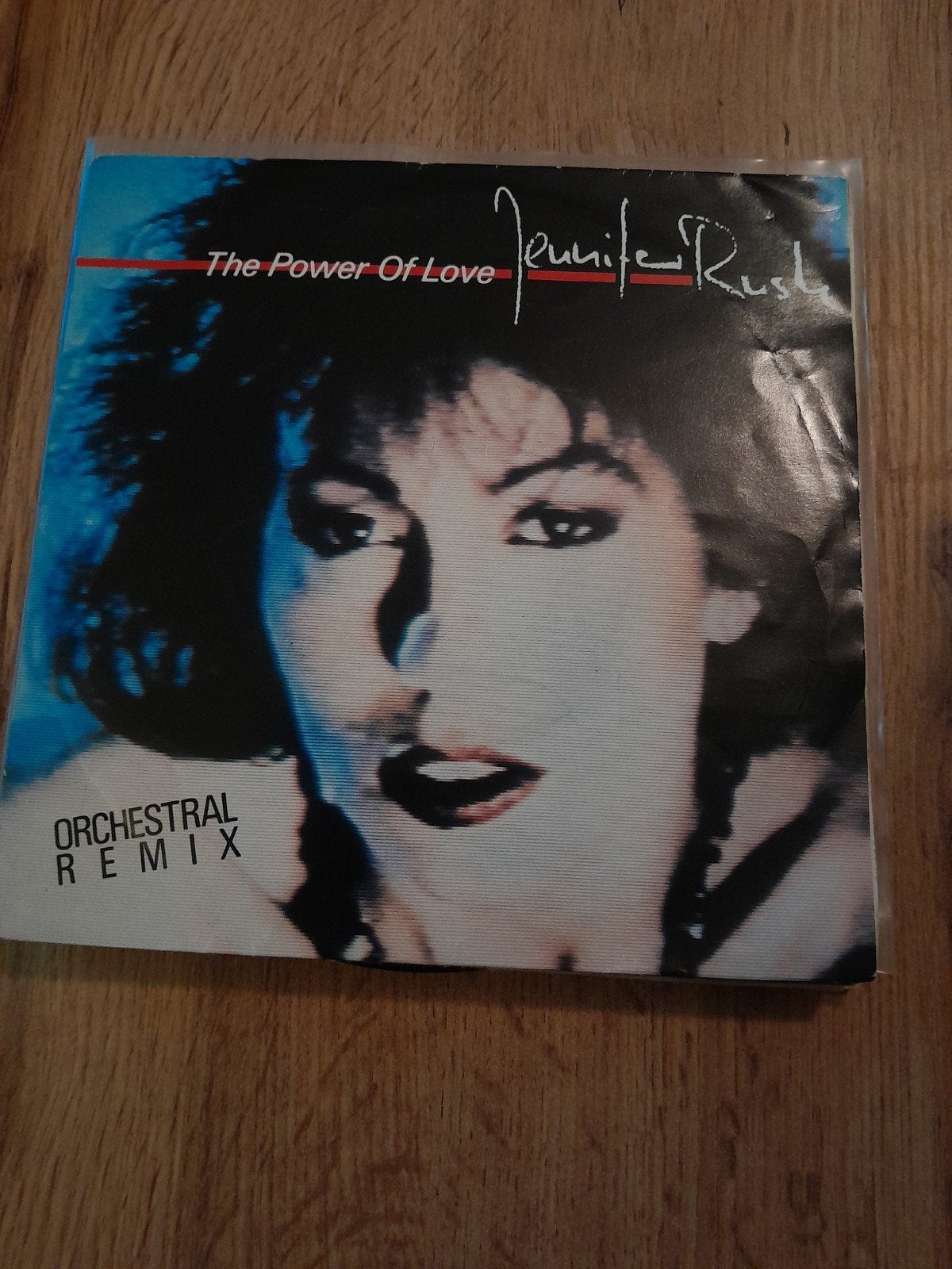 Jennifer rush 7inch the power of love, Ophalen of Verzenden, Zo goed als nieuw, Pop