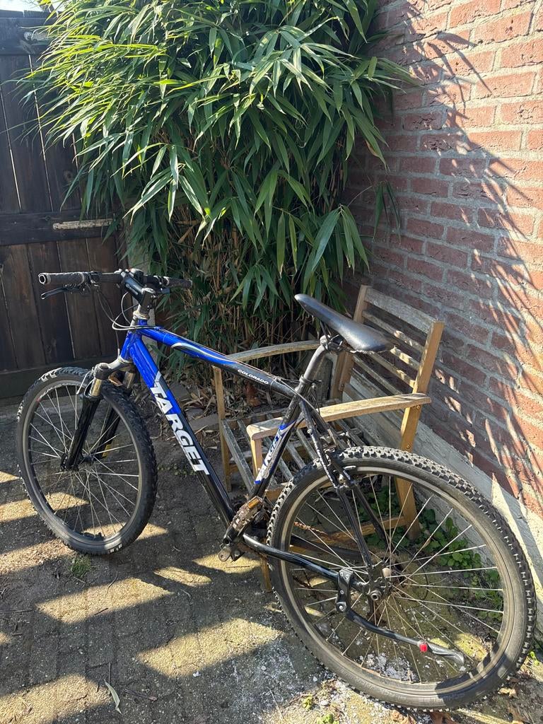 Target Colorado Mountainbike - Blauw/Zwart, Fietsen en Brommers, Fietsen | Mountainbikes en ATB, Gebruikt, Hardtail, Heren, Ophalen