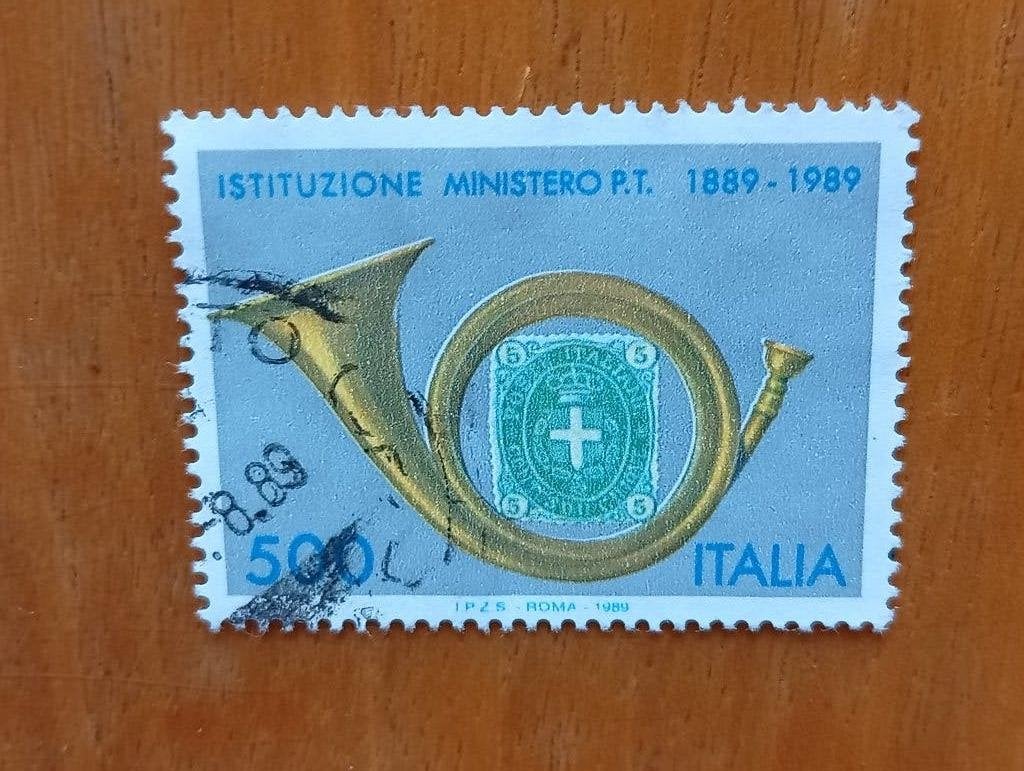 italie 1989, Ophalen of Verzenden, Gestempeld