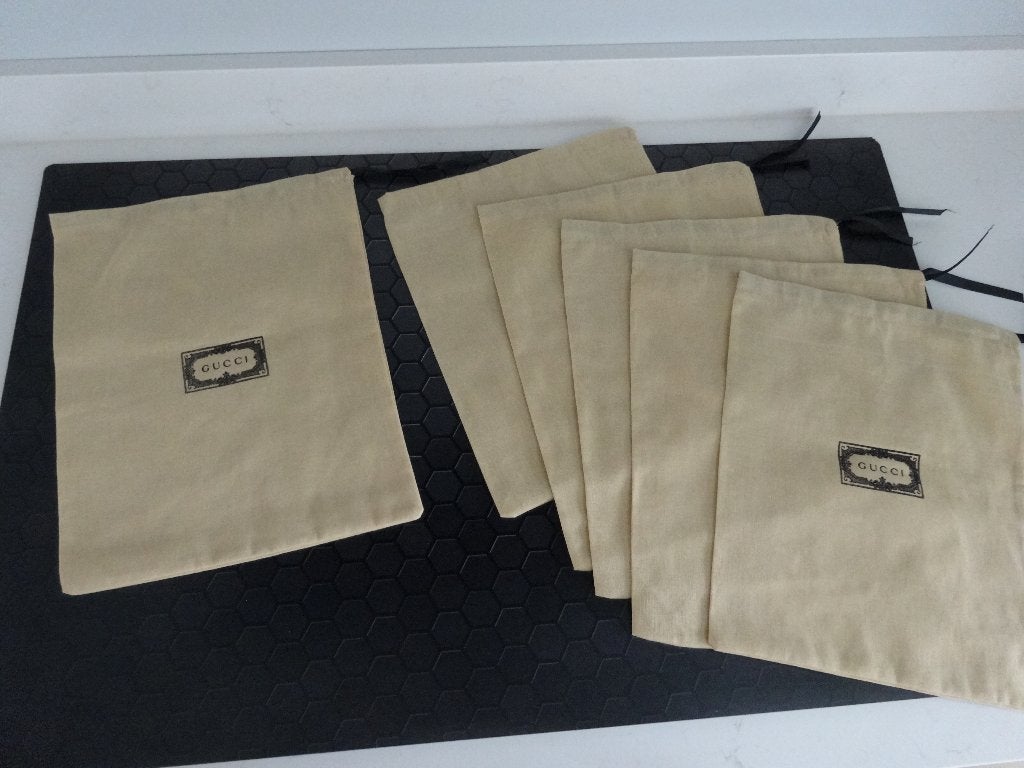 Guggi dust bag / dustbag (NIEUW) 6st, Ophalen of Verzenden, Nieuw, Beige, Overige typen