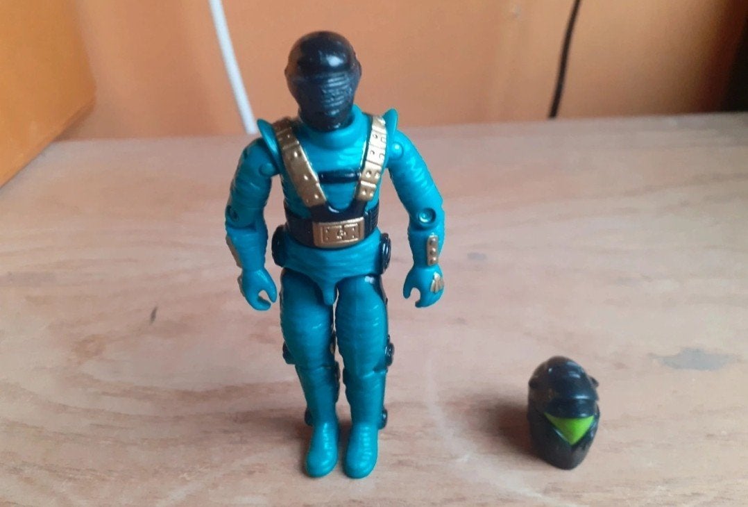 Gi joe gijoe astro viper 1993 figuur vintage, Ophalen of Verzenden, Gebruikt