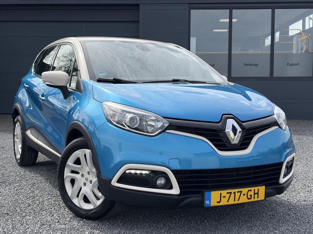 Renault Captur 1.2 TCe Helly Hansen 1e EigenaarAutomaat,Keyl, Auto's, Euro 5, Stof, 4 cilinders, Blauw