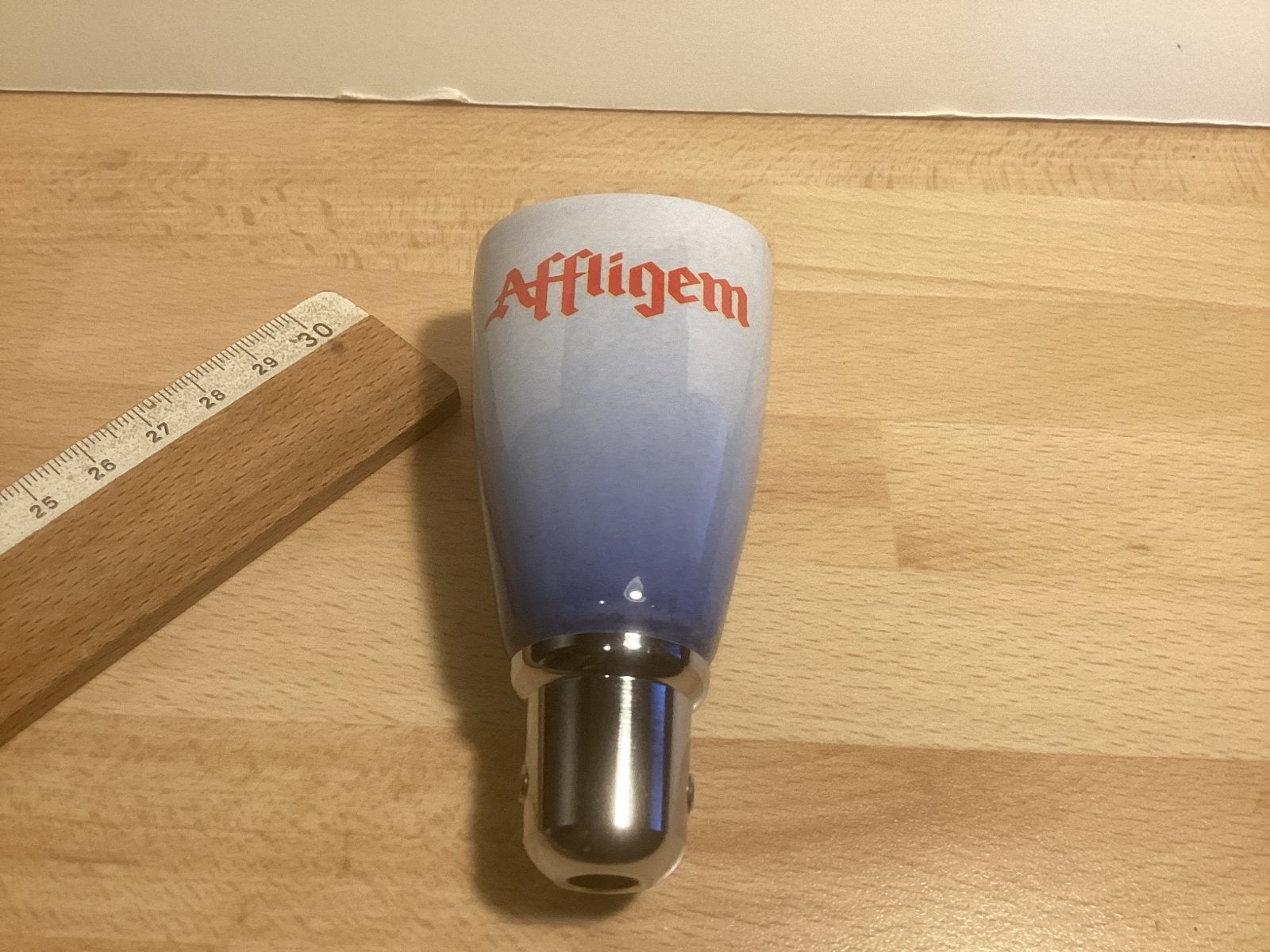 Affligem bier tapknop - taphendel, Ophalen of Verzenden, Zo goed als nieuw