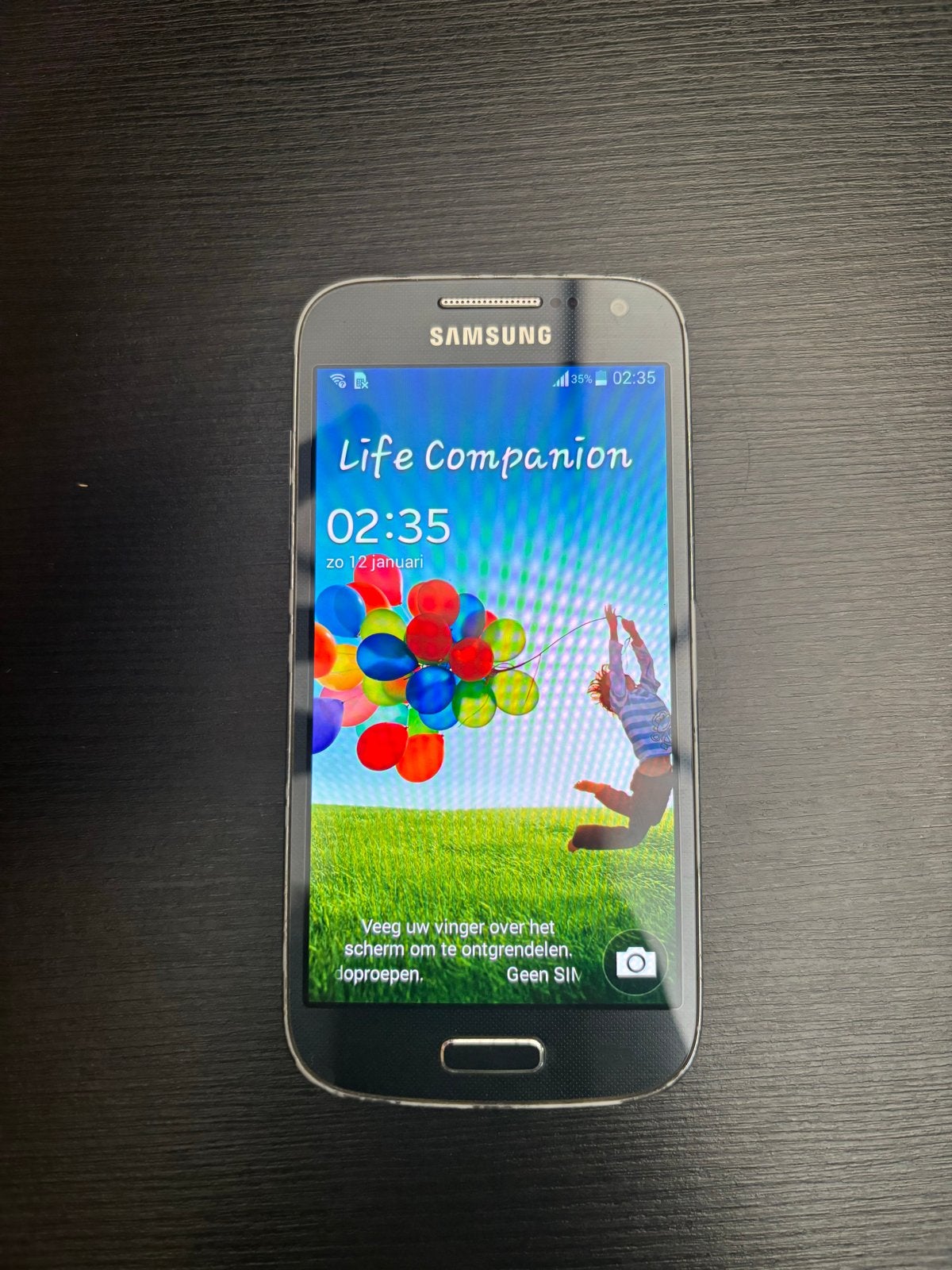 Samsung Galaxy S4 Mini - Zwart -, Telecommunicatie, Mobiele telefoons | Samsung, Gebruikt, Overige modellen, Zwart, Touchscreen