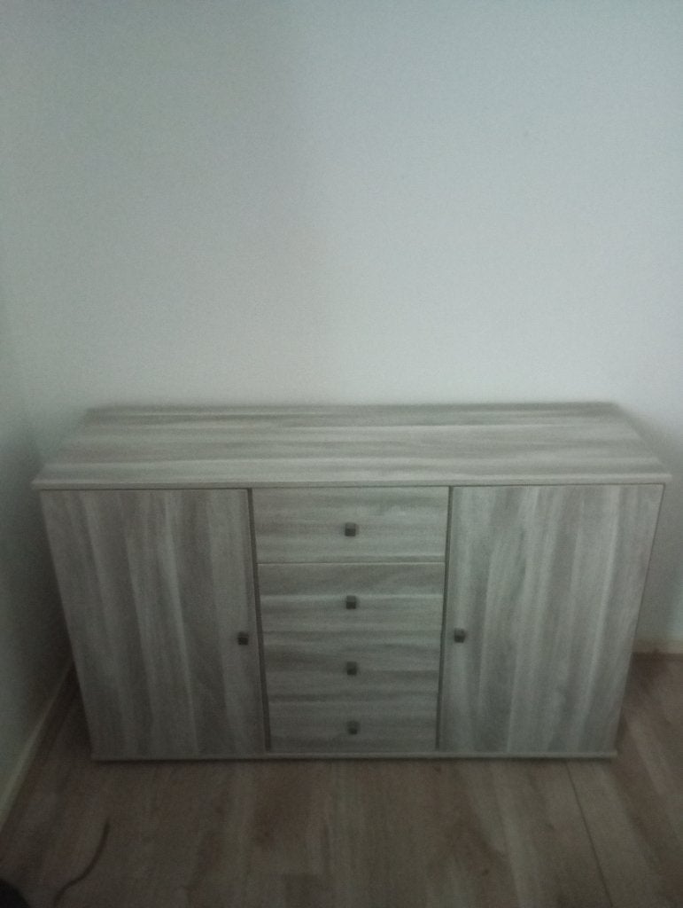 Dressoir, Ophalen, Gebruikt, 150 tot 200 cm, Met lade(s)