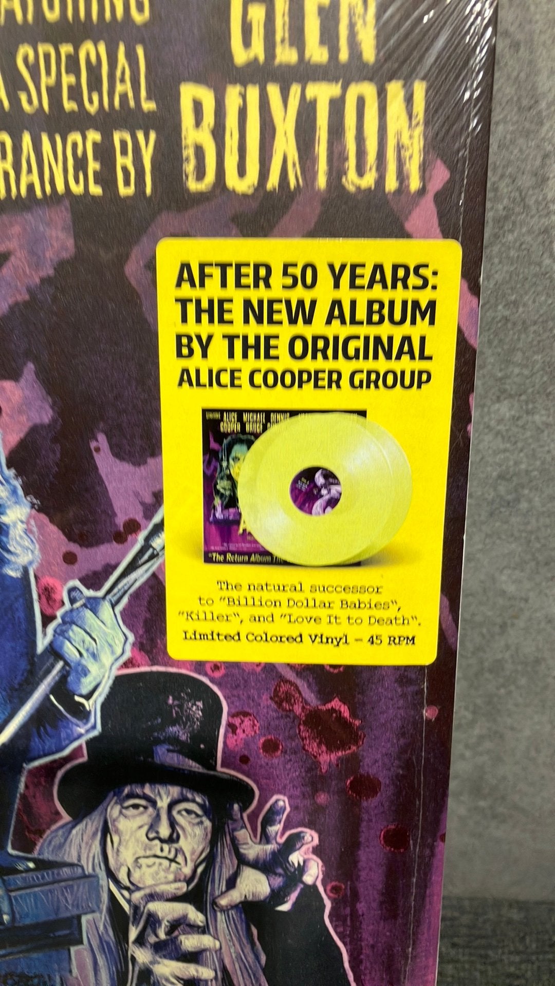 Alice Cooper — The Revenge of Alice Cooper, Geseald, Ophalen of Verzenden, Hardrock, 12 inch