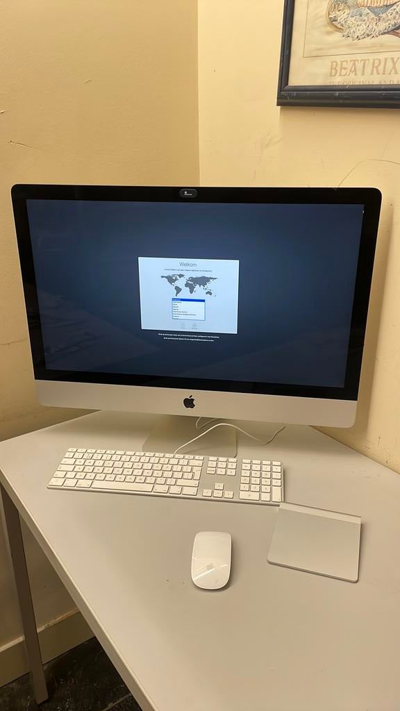 Imac 27inch SSD+ 16GB RAM + 2x 21,5inch, Ophalen, SSD, IMac, Zo goed als nieuw