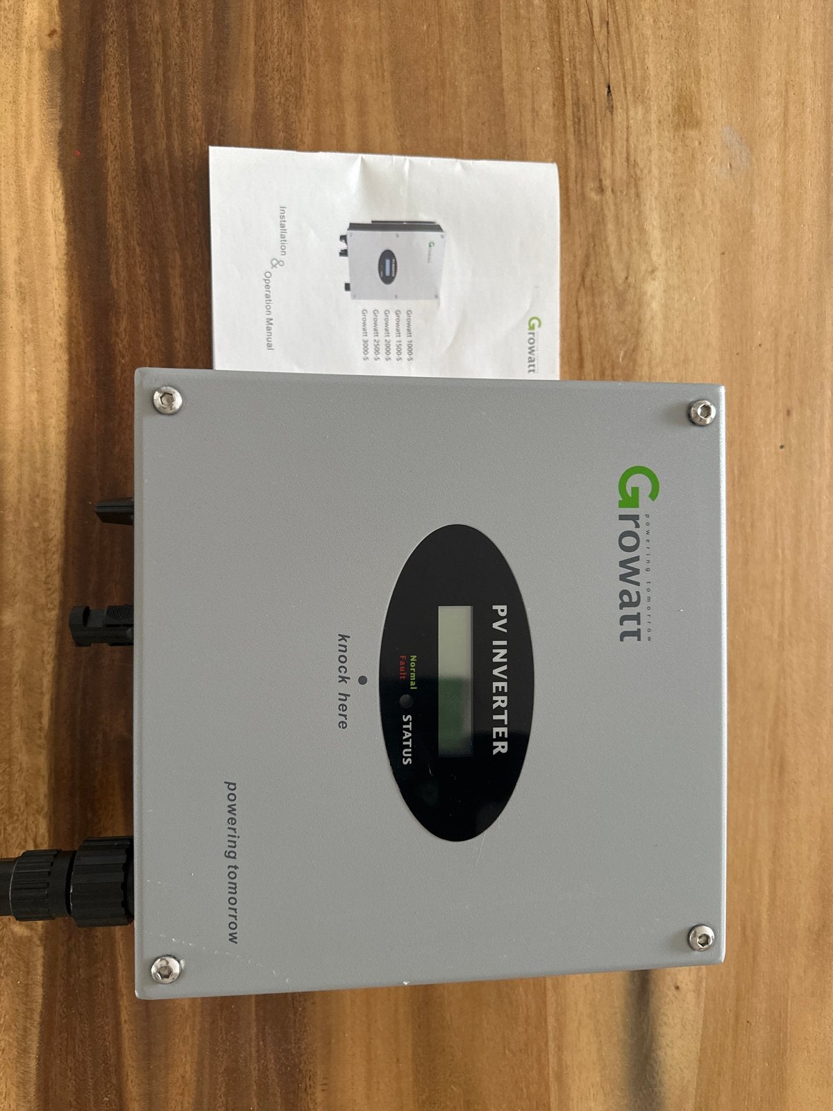 Growatt PV Grid Inverter 1500-S - Zo goed als nieuw, Ophalen, Zo goed als nieuw, Overige typen, Minder dan 100 wattpiek