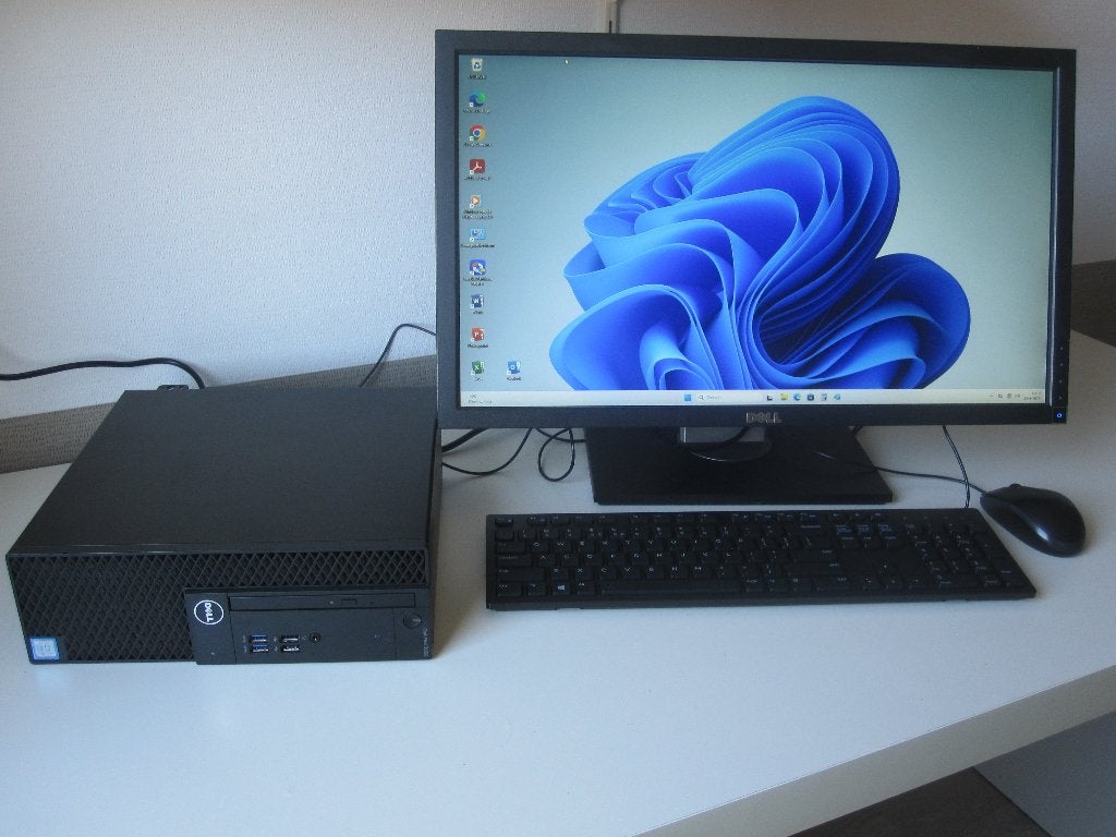 Dell Optiplex 3050 i5-7500 128gb SSD + 500gb + 24 inch