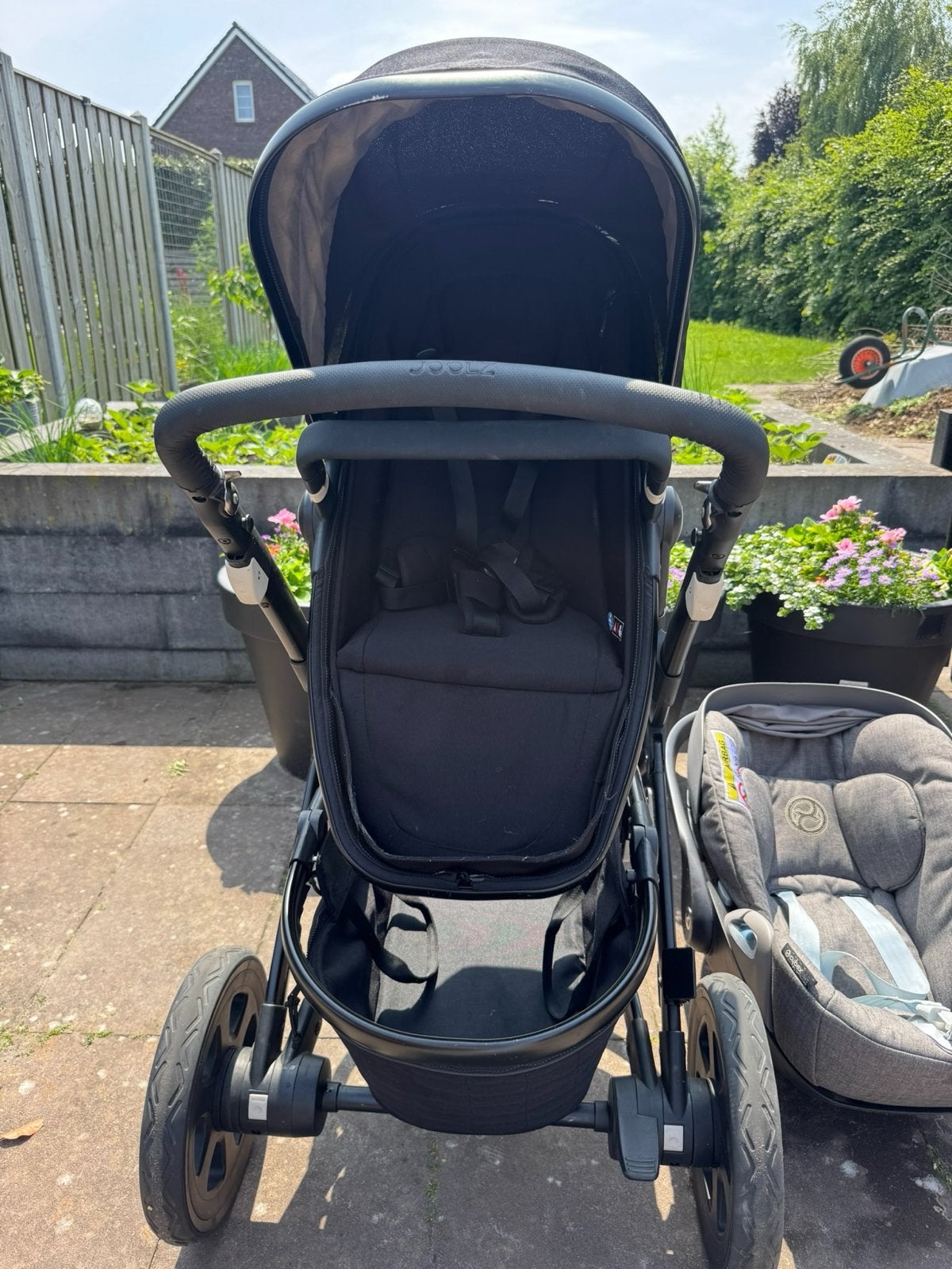 Joolz Geo² Brilliant Black met Cybex Cloud Z i-Size, Kinderen en Baby's, Kinderwagens en Combinaties, Overige merken, Ophalen of Verzenden