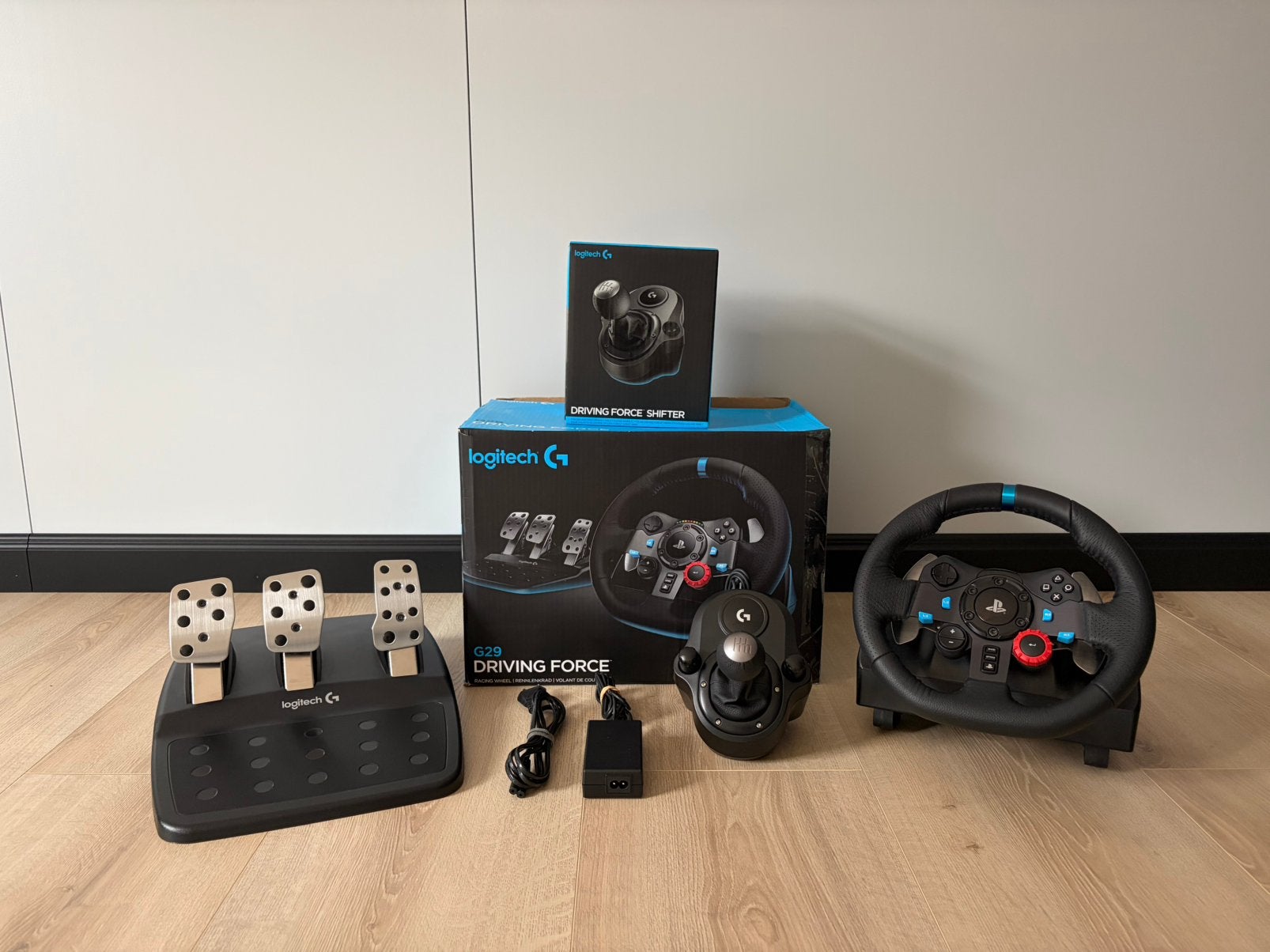 Logitech G29 Racestuur met Pedalen + Shifter, Ophalen of Verzenden, Zo goed als nieuw, Stuur of Pedalen, PlayStation 3