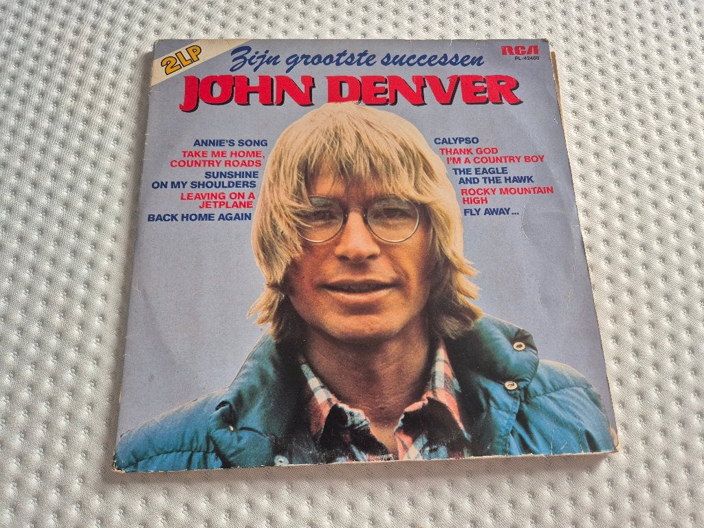 John Denver – zijn grootste successen, Cd's en Dvd's, Ophalen of Verzenden, Gebruikt, 12 inch