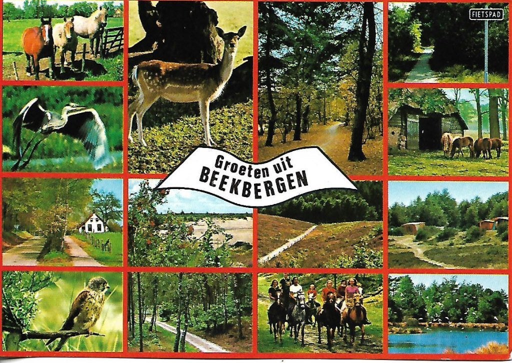 Beekbergen- -14-luik., Verzenden, 1980 tot heden, Gelopen, Gelderland