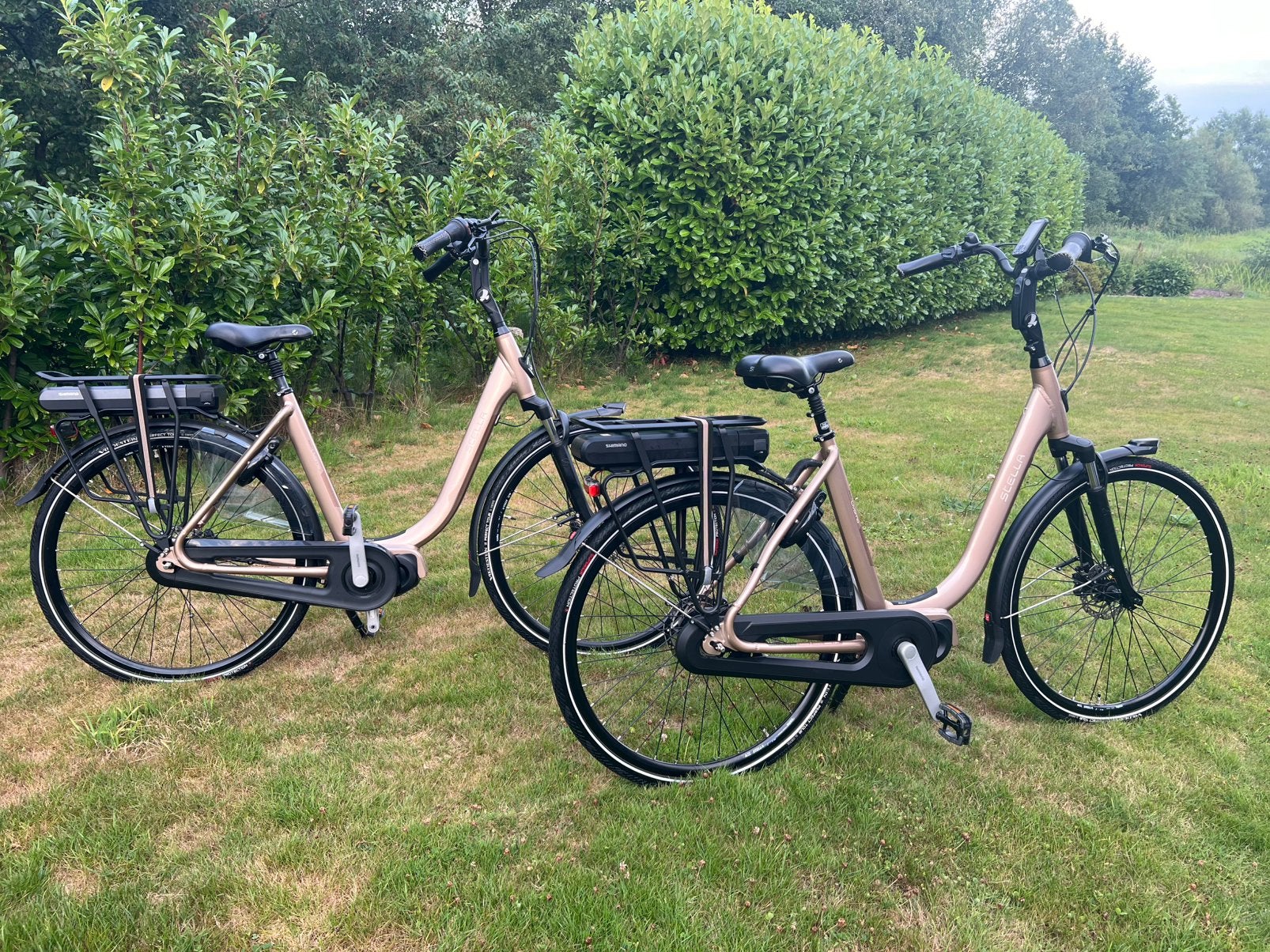 Set Stella Livorno-Shimano steps middenmoter. Z.G.A.N.!!, Fietsen en Brommers, Elektrische fietsen, Zo goed als nieuw, 51 tot 55 cm