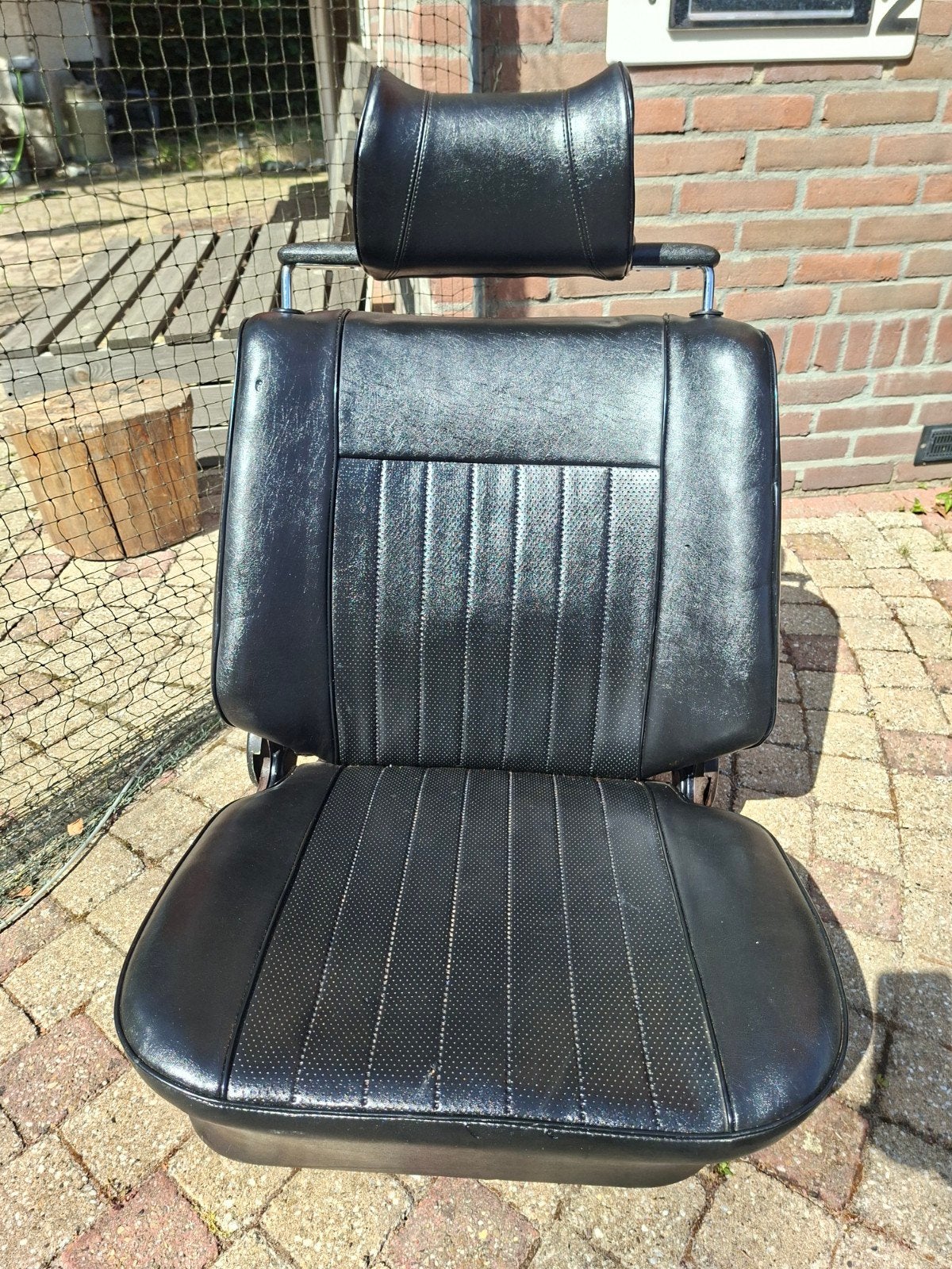 Autostoel BMW 2002 - Zwart, Auto-onderdelen, Interieur en Bekleding, Ophalen, Gebruikt, BMW