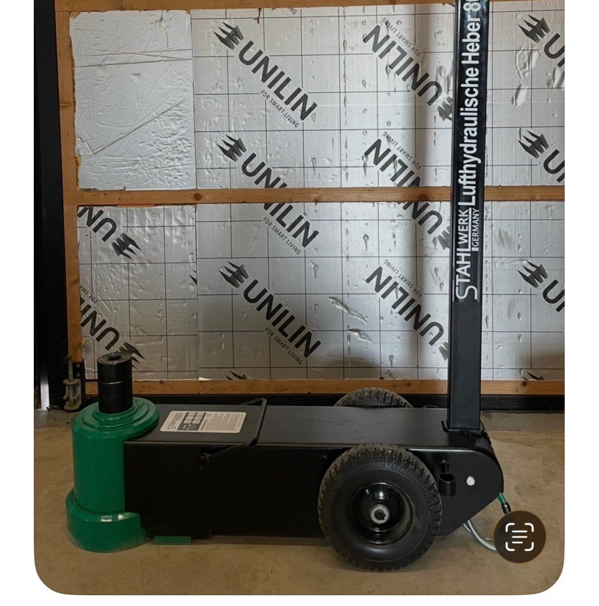 Pneumatiche krik/rolkrik, Ophalen of Verzenden, Nieuw, Hydraulisch, Garagekrik
