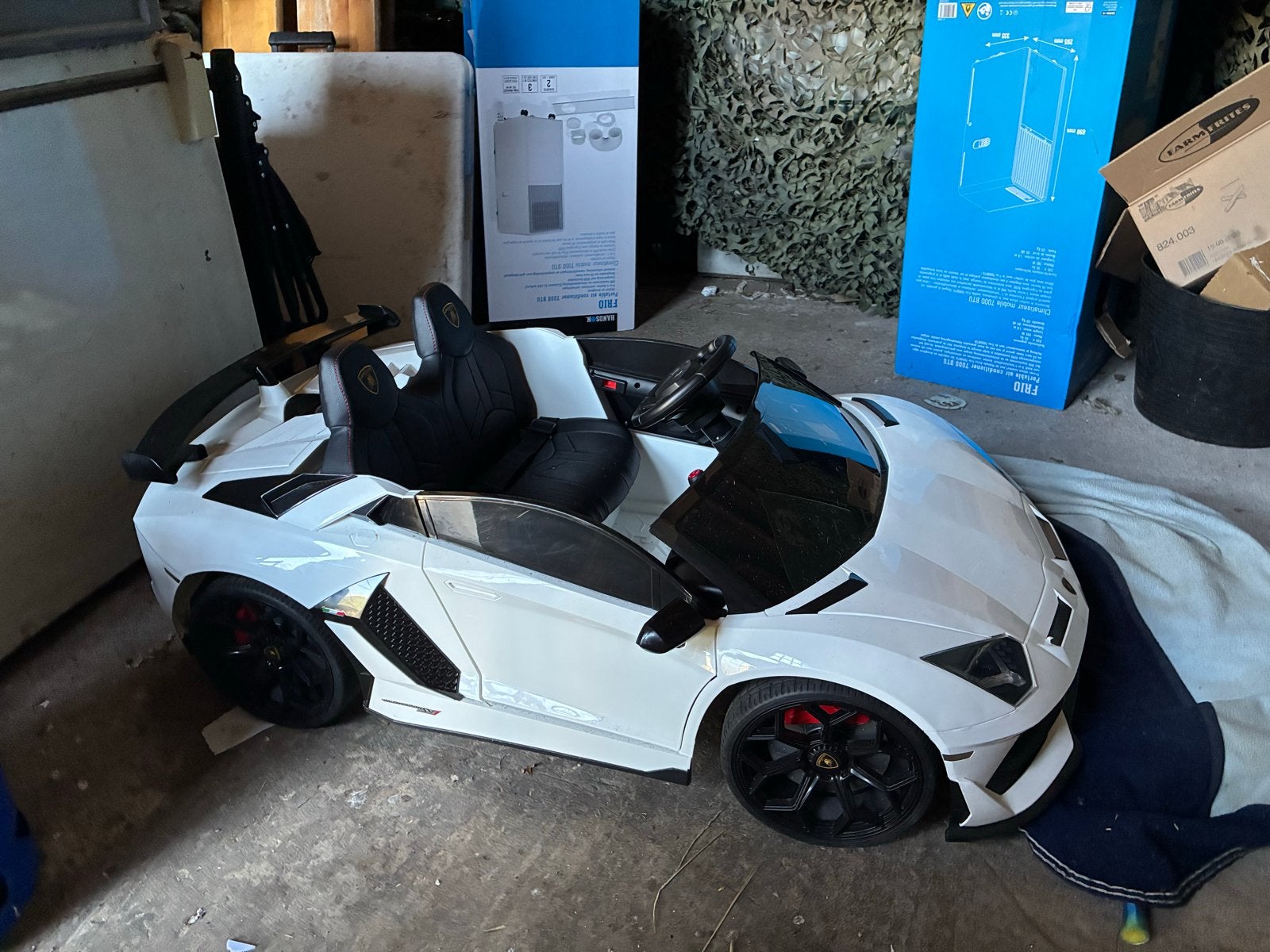 Lamborghini Aventador Drift 24V Kinderauto, Kinderen en Baby's, Ophalen, Zo goed als nieuw