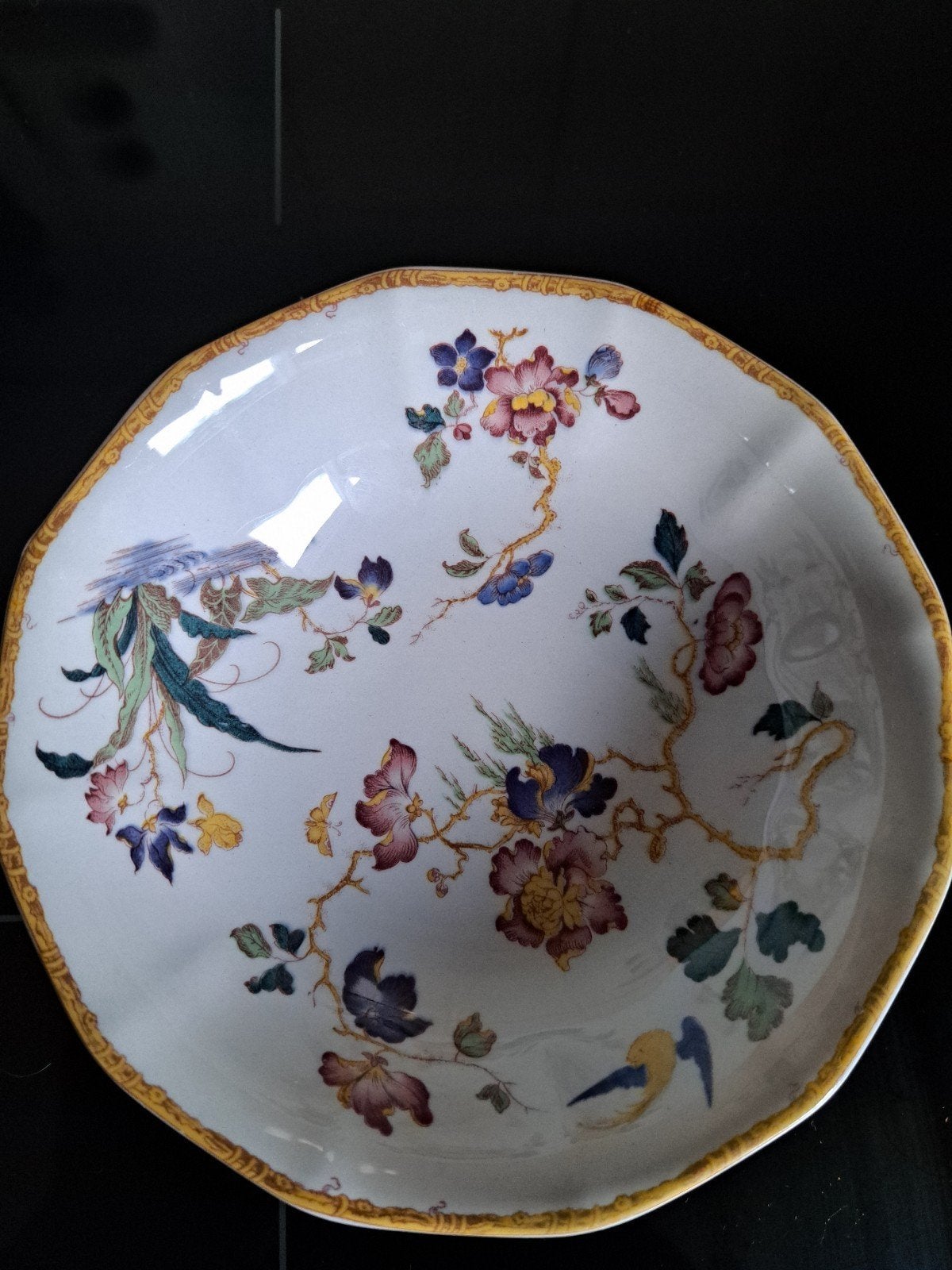 Wedgwood Georgetown Collection Devon Rose schaal, Antiek en Kunst, Ophalen of Verzenden