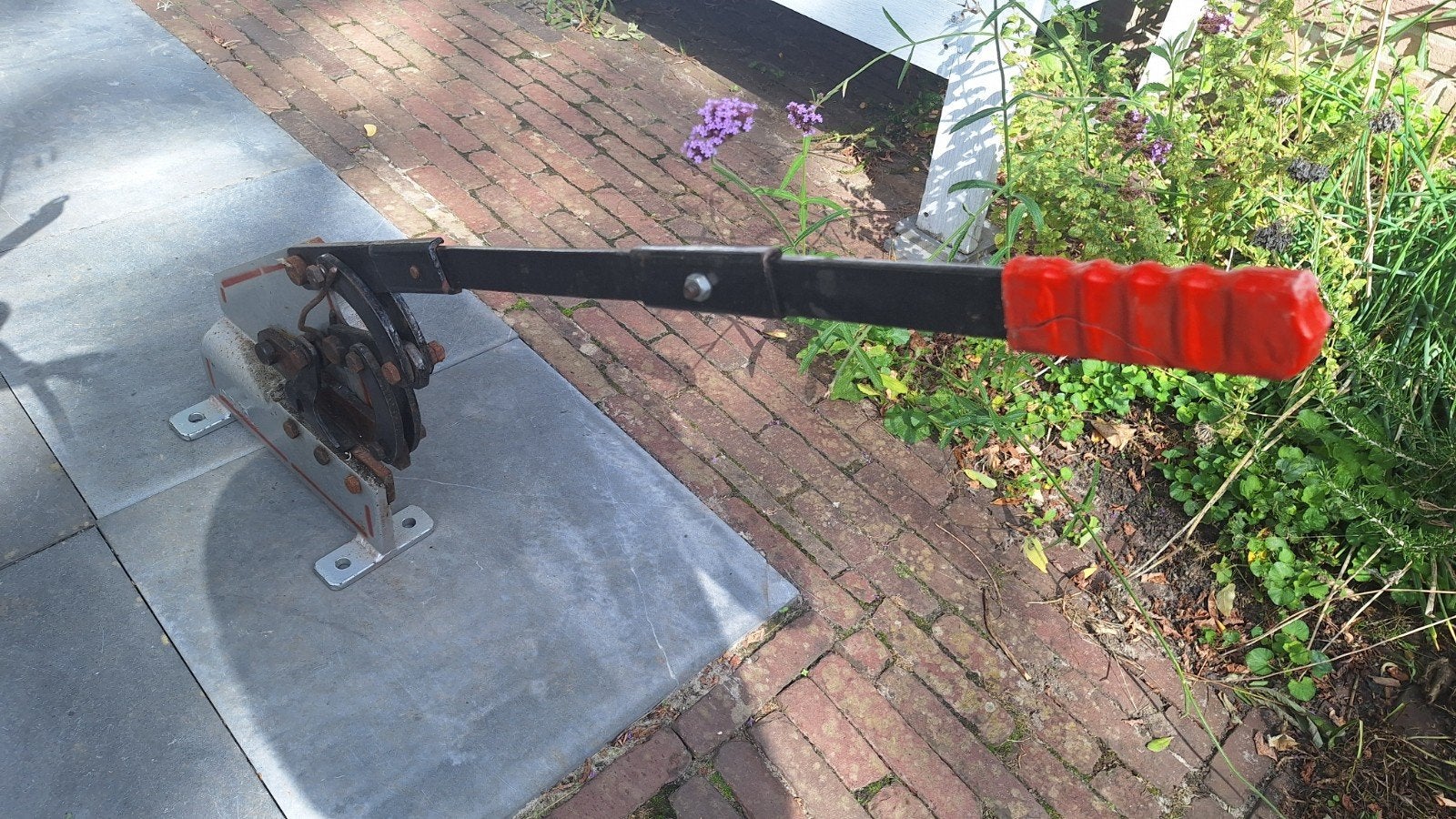 plaatschaar metaalknipper mooie grote zware kwaliteit voor o, Ophalen