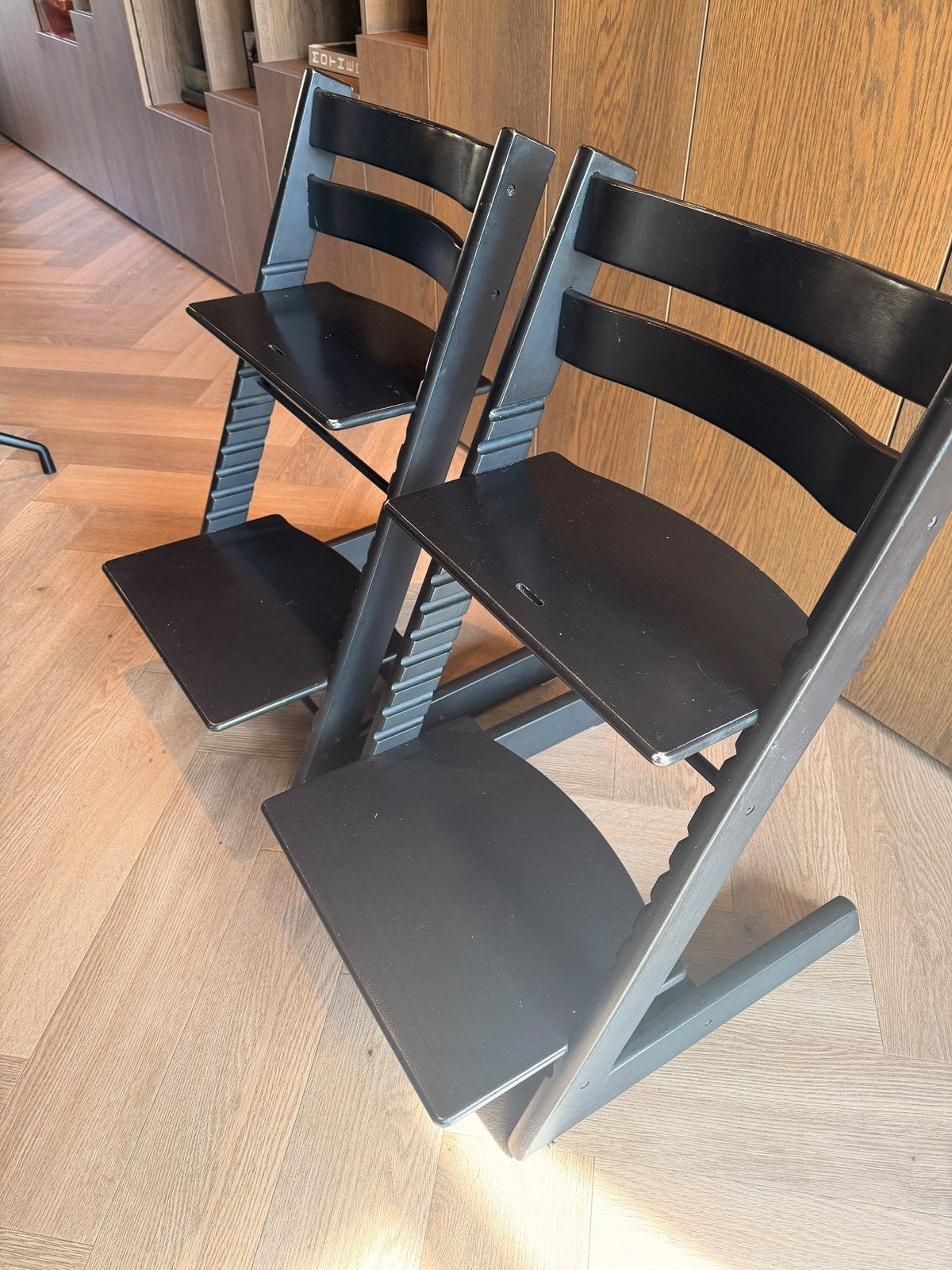 2x Stokke Tripp Trapp, Ophalen, Gebruikt, Meegroeistoel