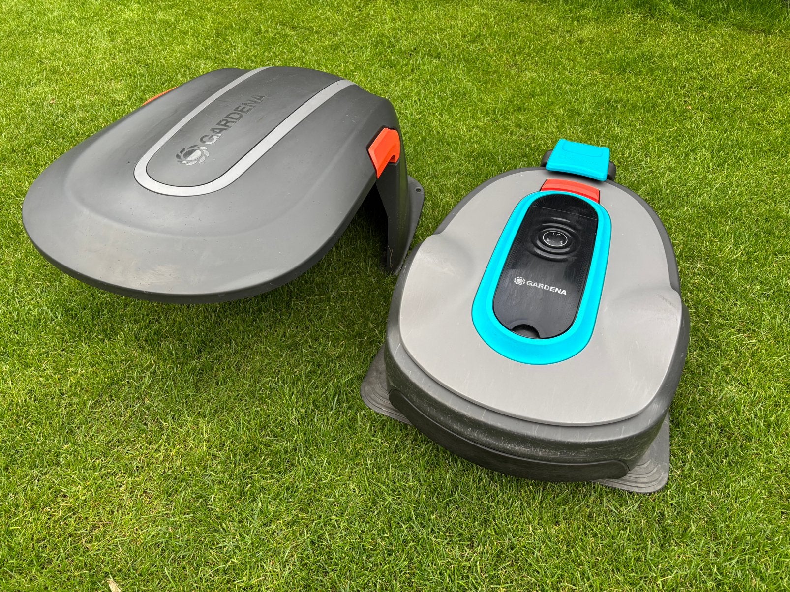 Gardena Smart SILENO life 750 AI 2023 met gateway en garage, Ophalen, Gebruikt, 20 tot 25 cm, Bestuurbaar via app