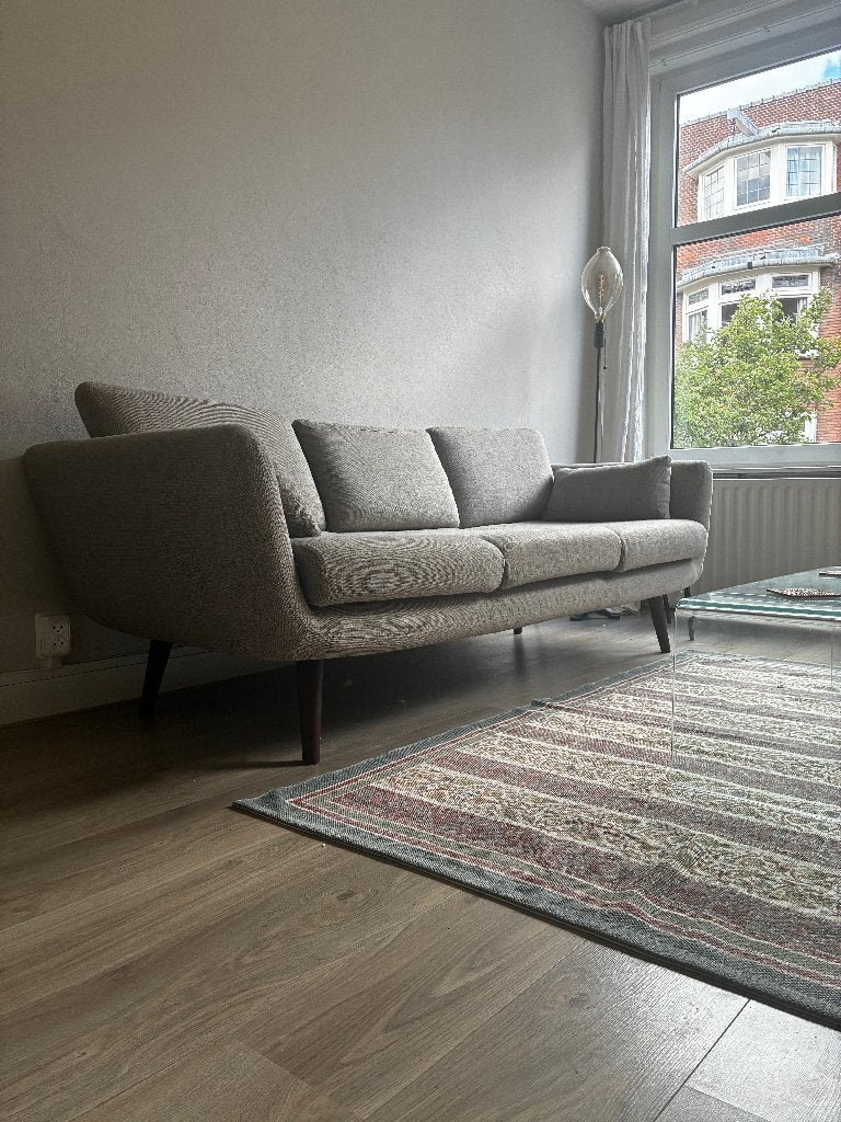 Sofa Company 3-zitsbank 'Sigrid' – Sand Dune, Ophalen, Gebruikt, Driepersoons, 75 tot 100 cm