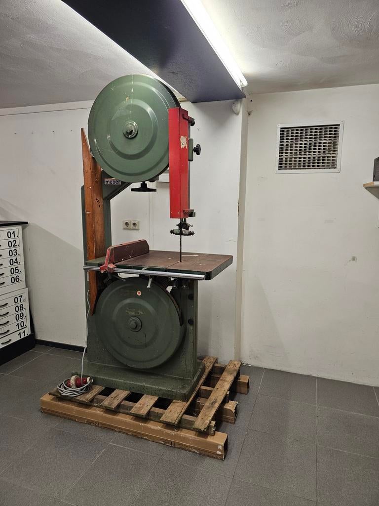Lintzaag Meber model-600 zaagmachine, 70 mm of meer, Meber, Meber, Lintzaag