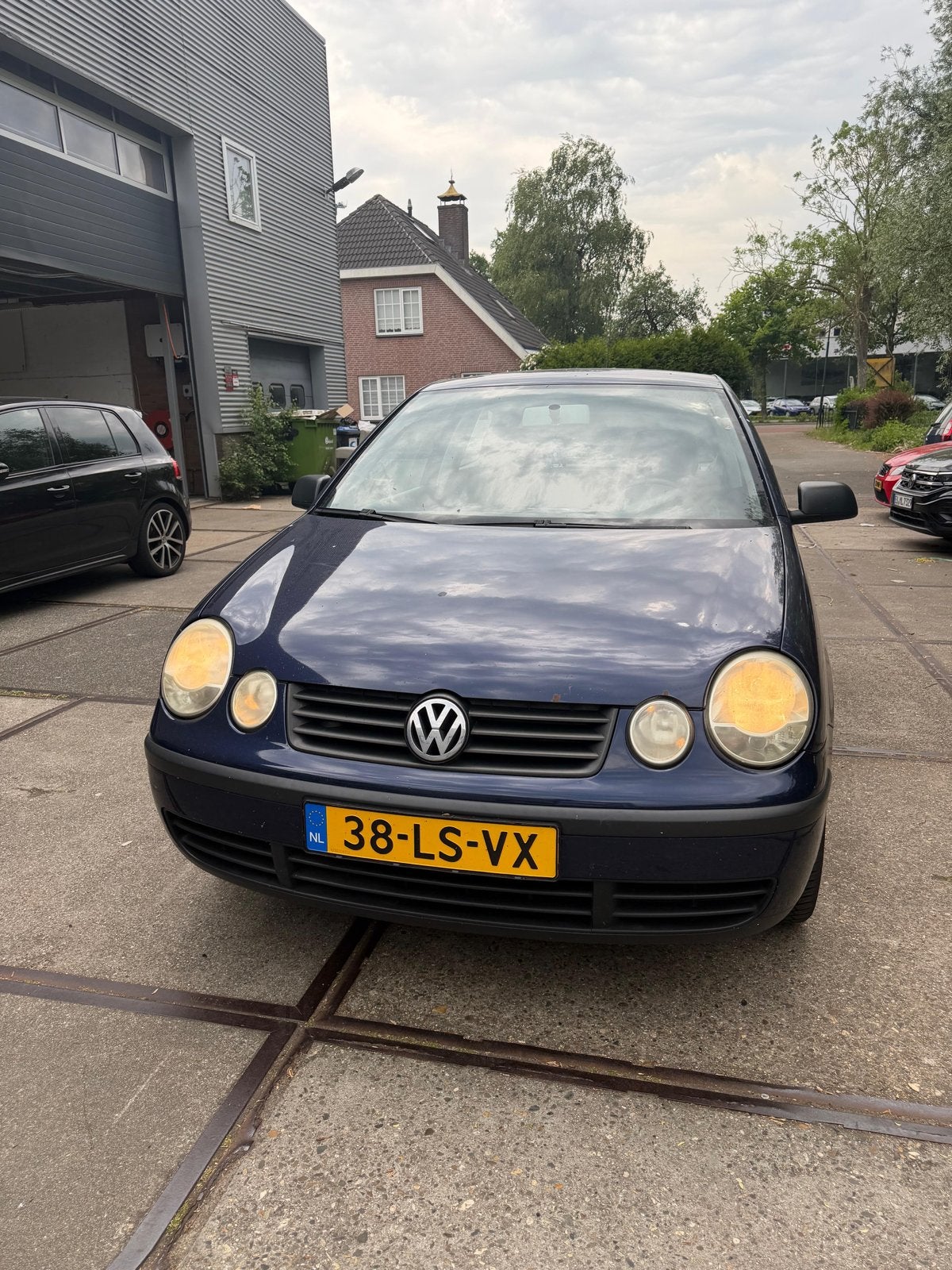 Volkswagen Polo 1.2 47KW 2003 Blauw, Auto's, 4 cilinders, Blauw, 1198 cc, Origineel Nederlands